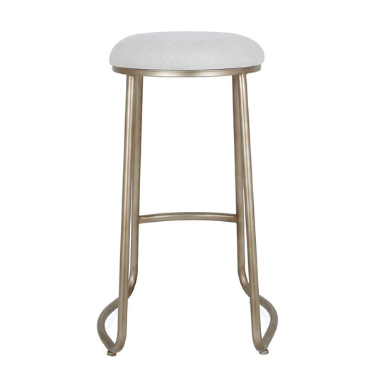 Annie Bar Stool - Natural Linen