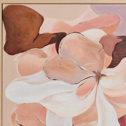 Wild Blush Series I  100x100cm Canvas Painting