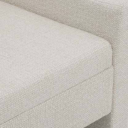 Brigitte Bench Ottoman - Speckle Ecru