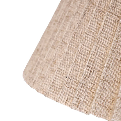 Anya Pleated Empire Shade - Small Natural - Bulk Buy Qty 5