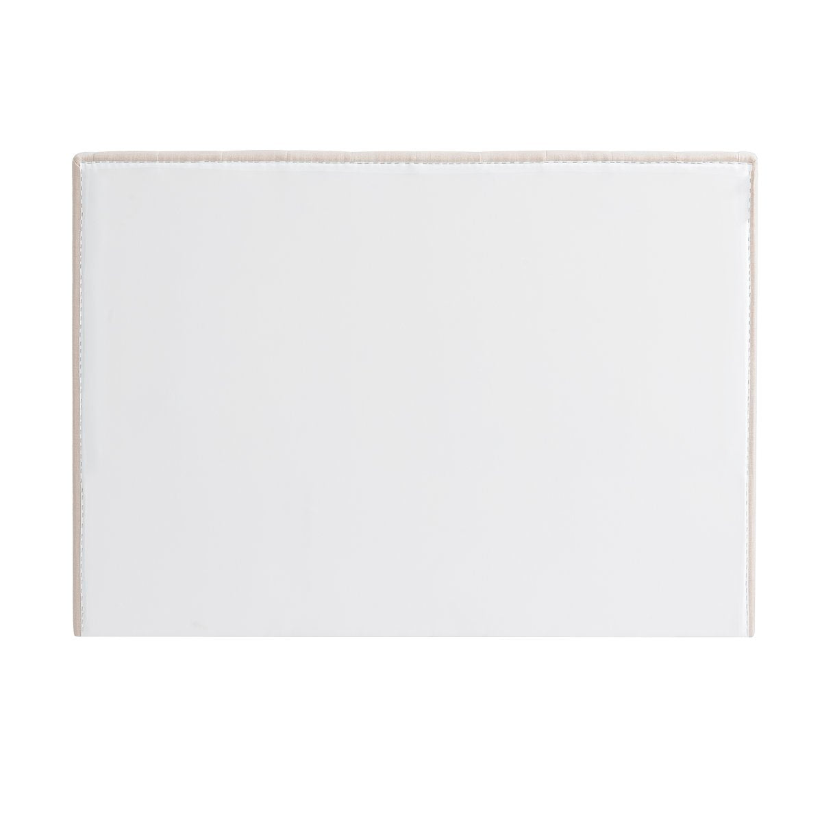 Central Park 164x120cm Queen Bedhead - Fawn Linen