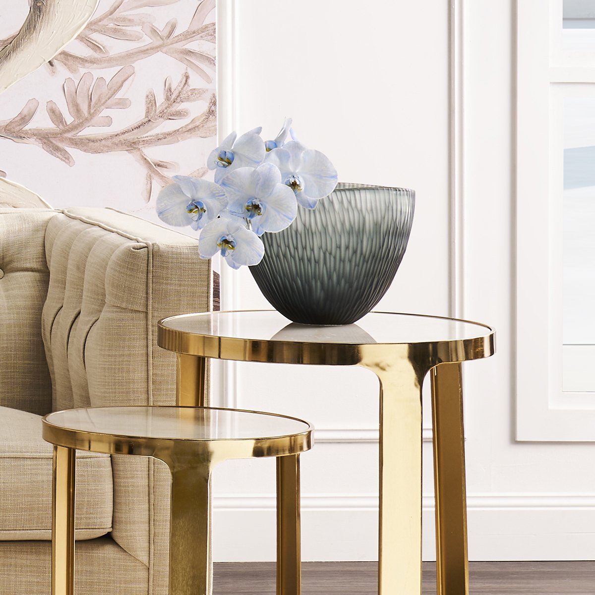 Eloise Vase - Medium Charcoal