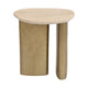 Audrey Small Side Table - Travertine