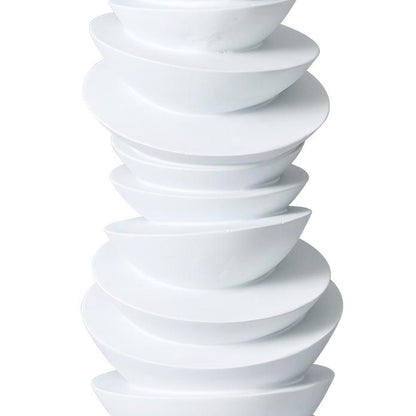 Mendoza Table Lamp - White w Off White Shade