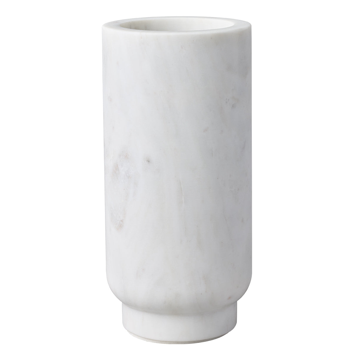 Aries Marble Vase - Large White
