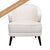 Hallie Arm Chair - Natural Linen - OUTLET VIC