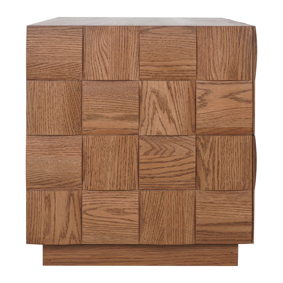 Desmond 57x51cm 2 Drawer Bedside Table
