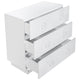 Alton 3 Drawer Chest -  White