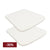 Astrid Seat Pad Set of 2 - White Linen