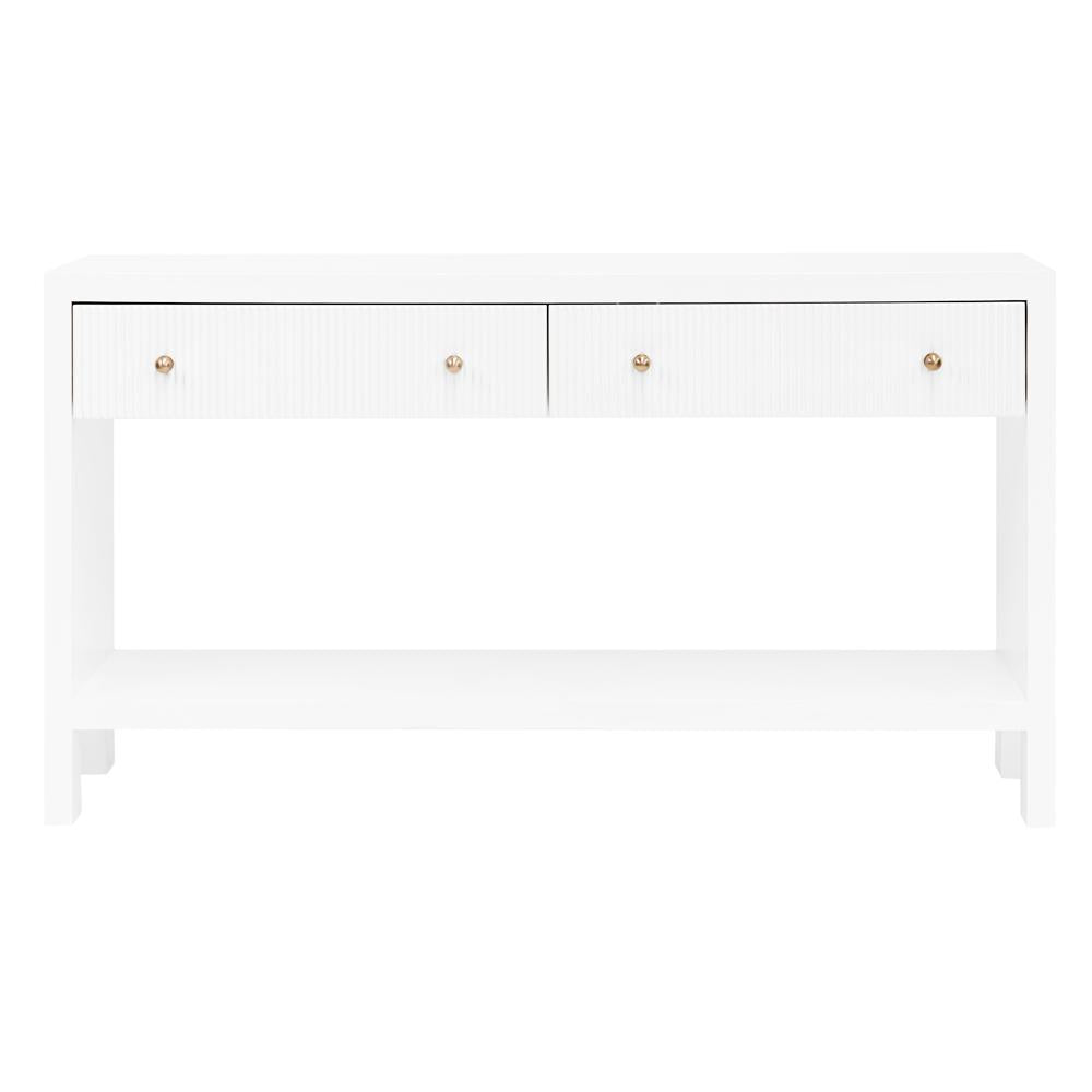 Ariana 140cm Console Table - White