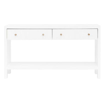 Ariana 140cm Console Table - White