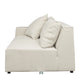 Midtown 4 Seater Sofa - Natural Linen