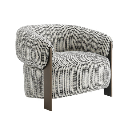 Jenice Upholstery Swatch - Black