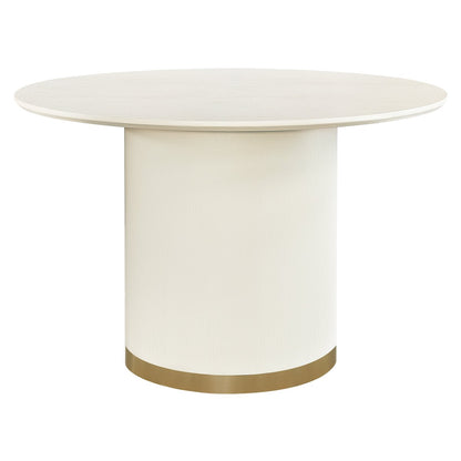 Eli Round Dining Table - 1.2m Ivory