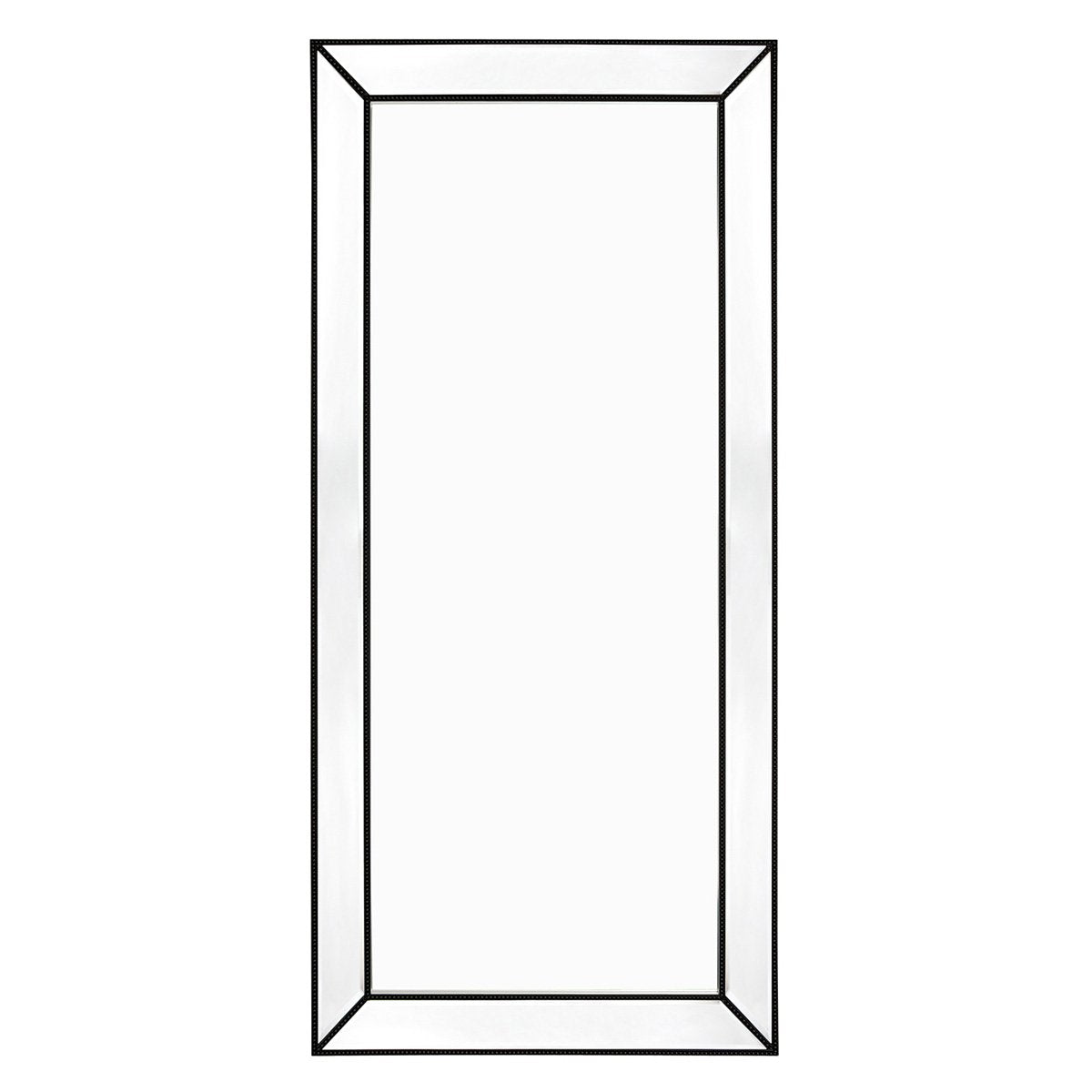 Zeta Floor Mirror - Black