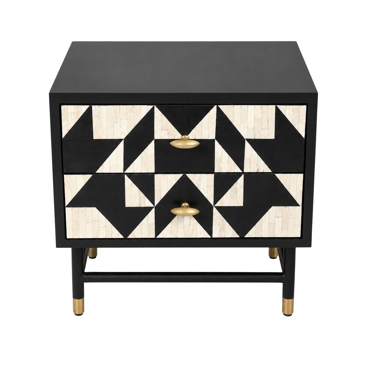 Huxton 60x53cm Bedside Table
