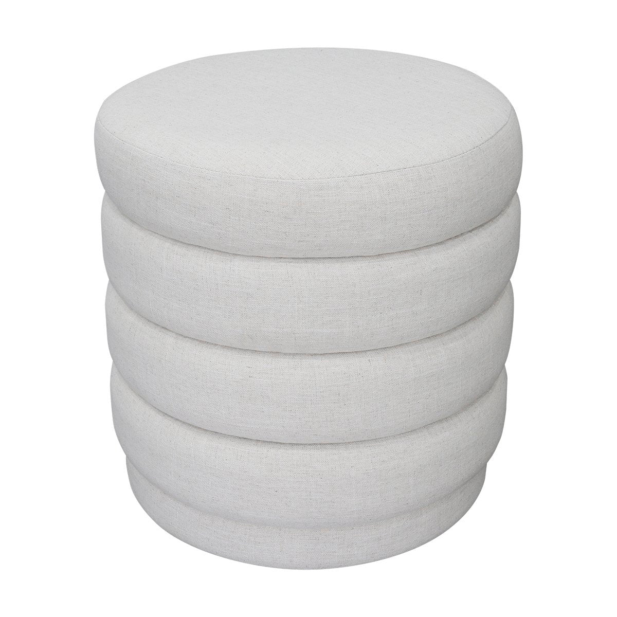 Demi Stool - Ecru Linen – view 3