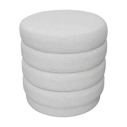 Demi Stool - Ecru Linen – view 3
