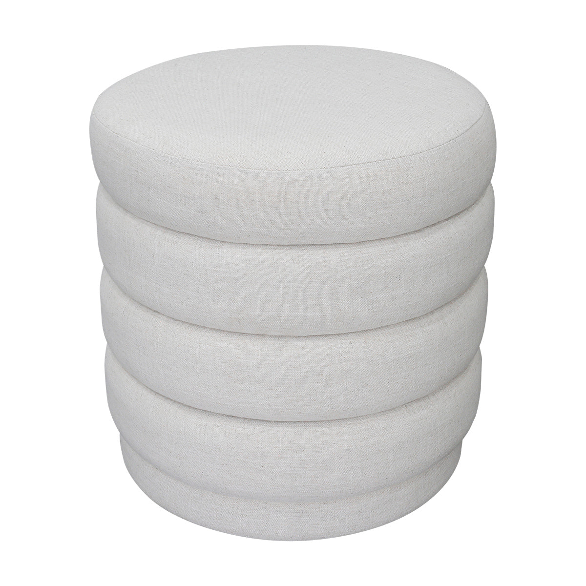 Demi Stool - Ecru Linen