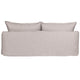 Hayman 3 Seater Slip Cover Sofa - Natural Linen