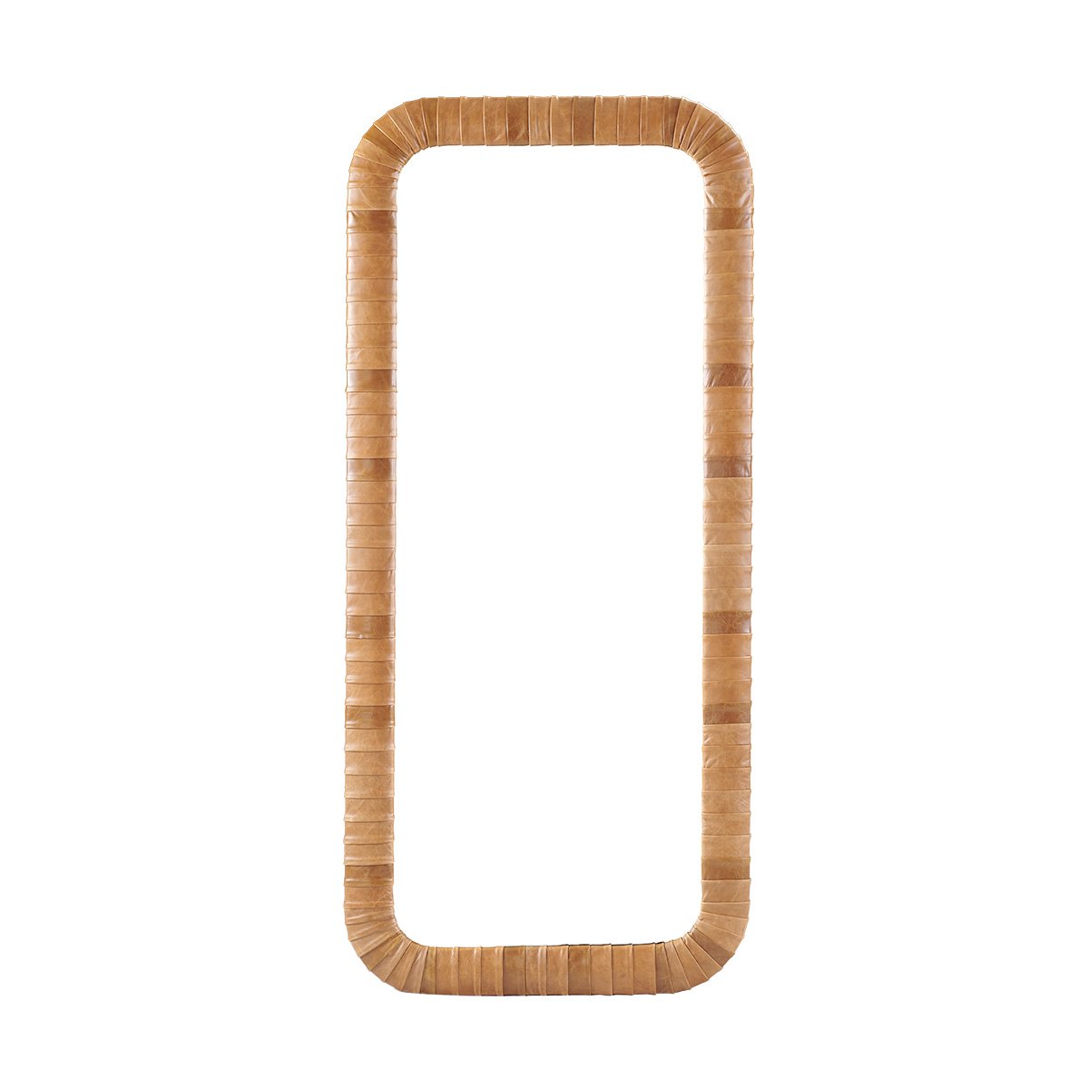 Sienna 90x200cm Leather Floor Mirror