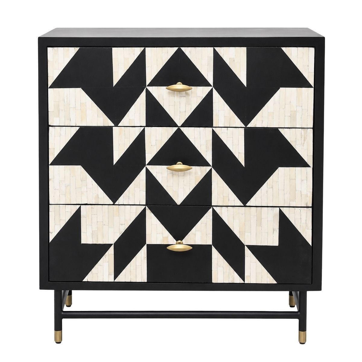 Huxton 80cm 3 Drawer Chest