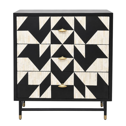 Huxton 80cm 3 Drawer Chest