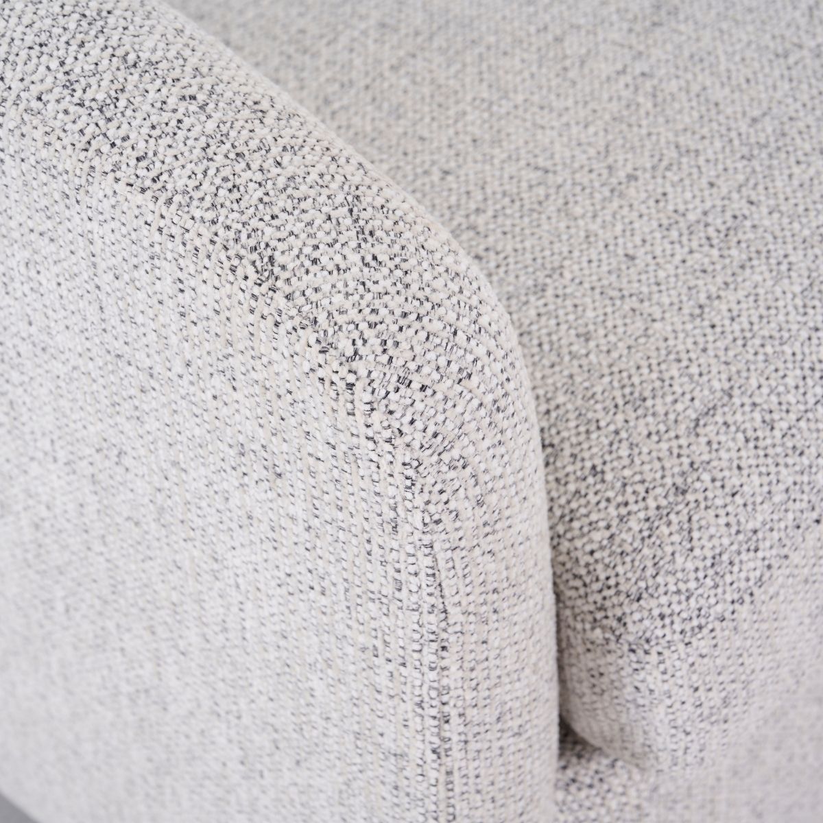 Bellevue Swivel Arm Chair - Salt & Pepper