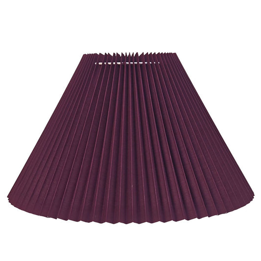 Anya Pleated Empire Shade - Small Plum