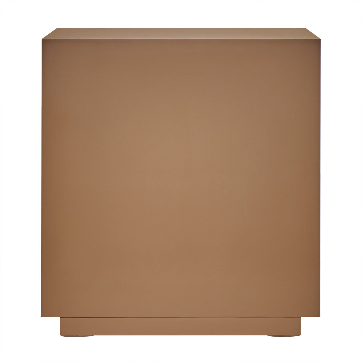 Balmain 60x65cm Tall Bedside Table - Walnut