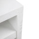 Axel Oak Side Table - White