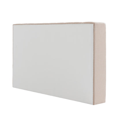 Central Park King Bedhead - Fawn Linen