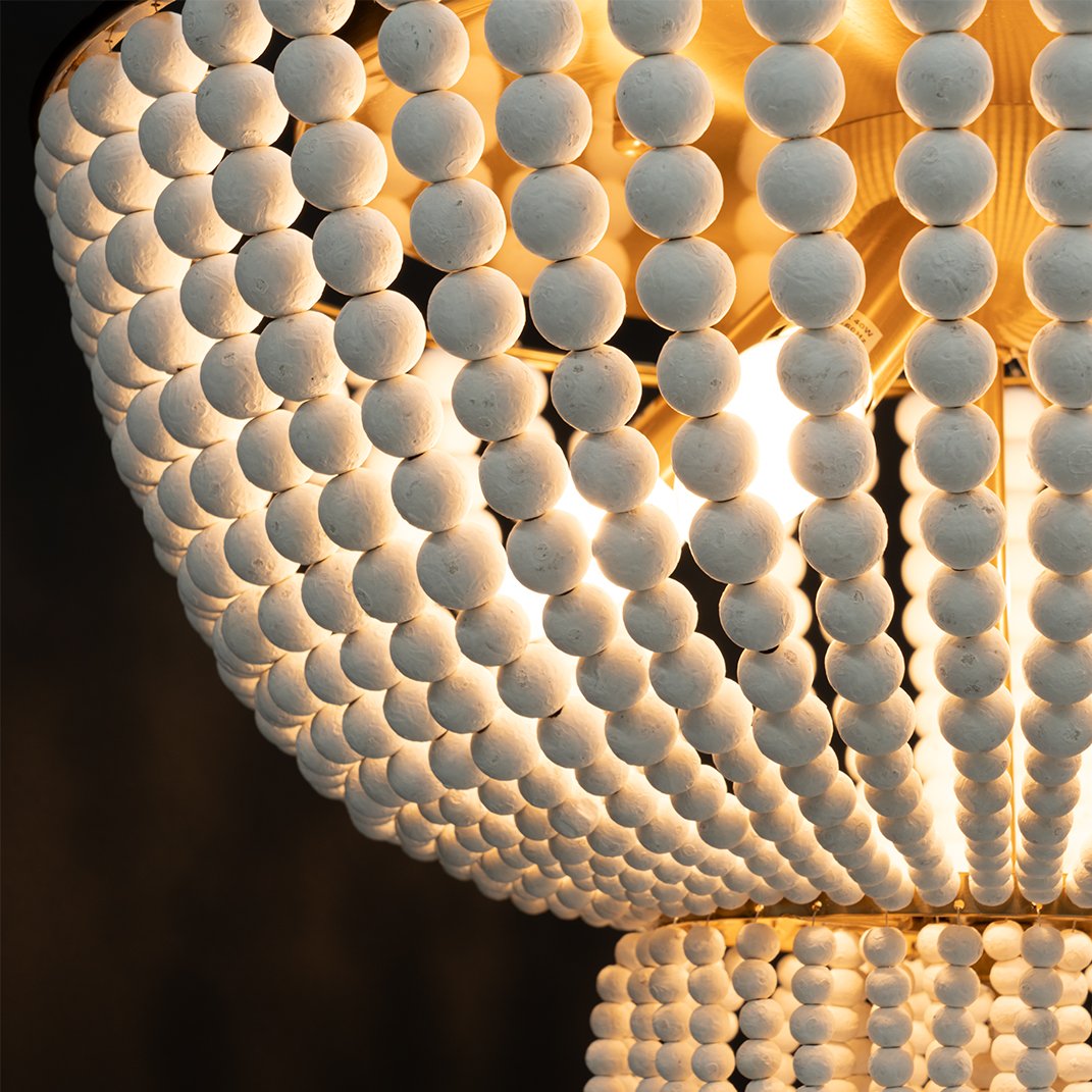 Meadow Lane Beaded Flush Mount - OUTLET NSW