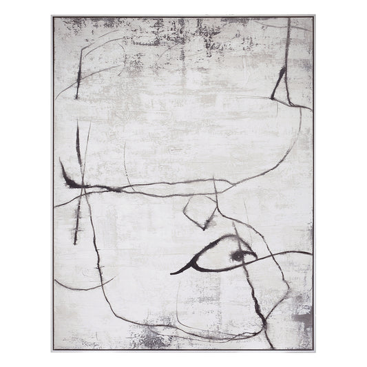 Foundations Series I  110x140cm Oil On Canvas Painting