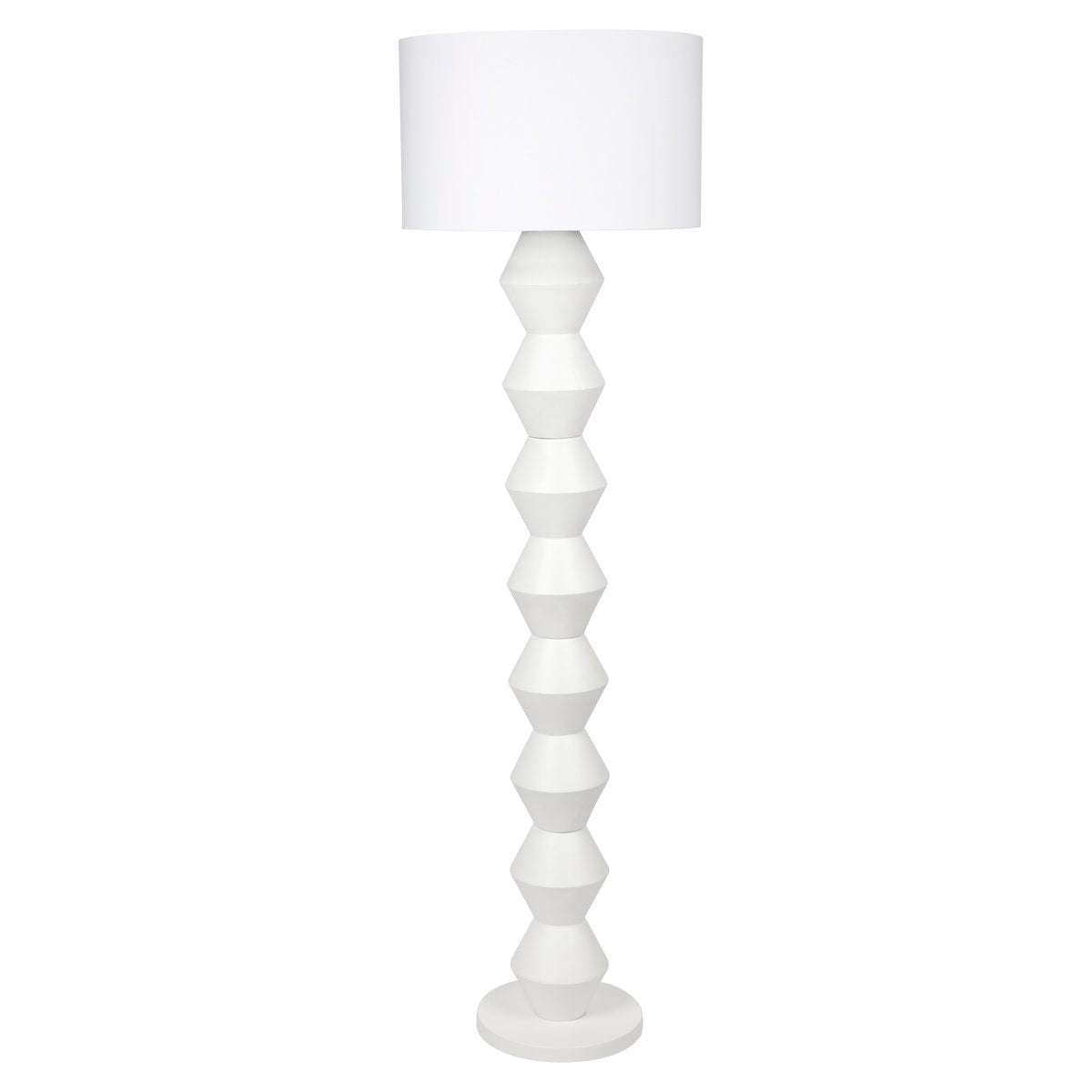 Abstract Floor Lamp - White - OUTLET NSW