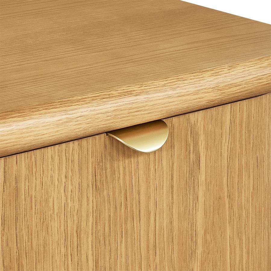 Lina 50x55cm Bedside Table - Natural Oak