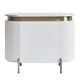 Demarco Bedside Table - White