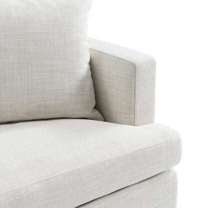Birkshire 2 Seater Slip Cover Sofa - Off White Linen
