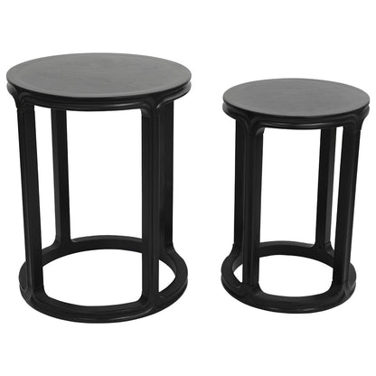 Cadie Nesting Side Tables - Black – view 2
