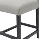 Christie Kitchen Stool Set of 2 -Taupe