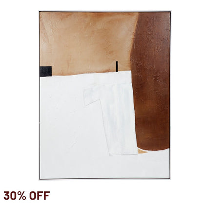 Ochre Dream Oil On Canvas Painting - Medium