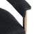 Dino Kitchen Stool - Black Linen