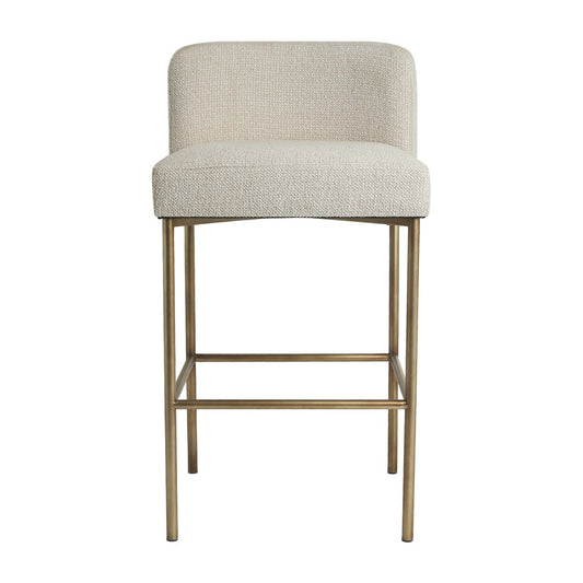 Leon Kitchen Stool - Speckle Ecru