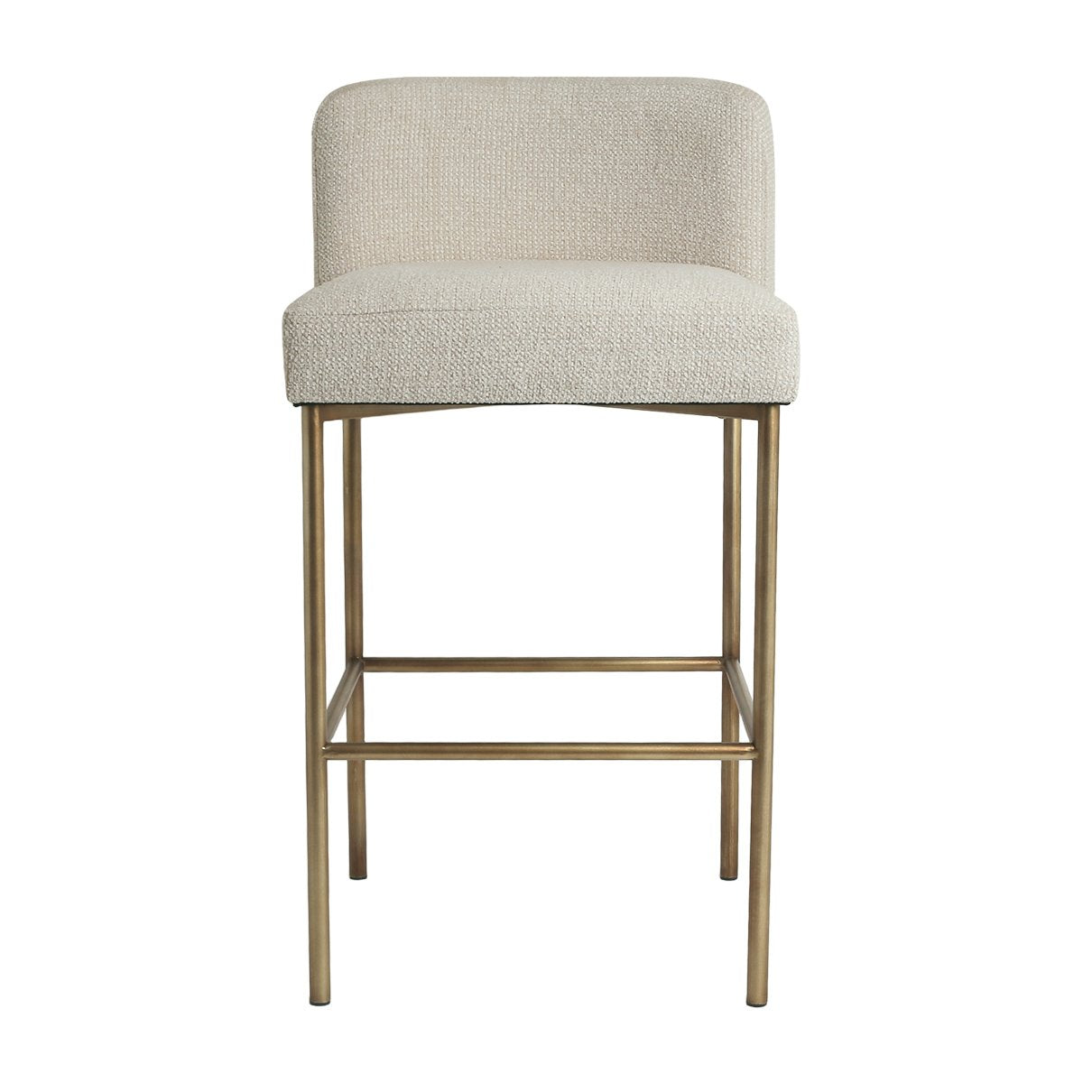Leon Kitchen Stool - Speckle Ecru