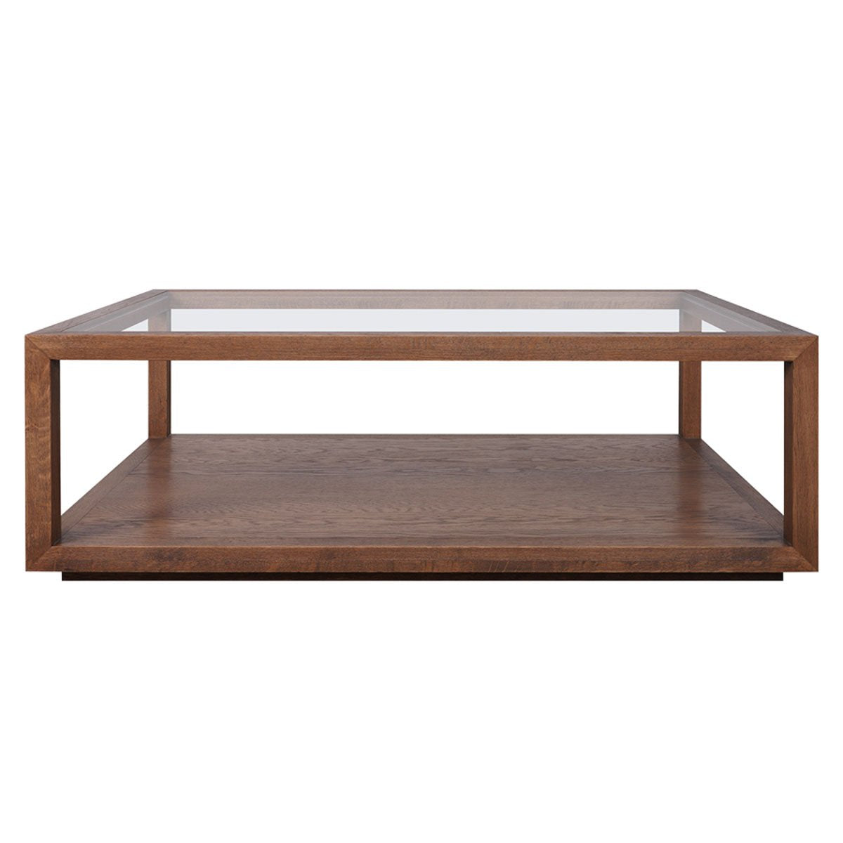 Sadie Oak Rectangle Coffee Table - Walnut