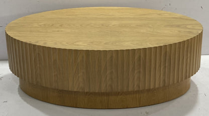 Avery Egg Shape Coffee Tale - Natural Oak - OUTLET NSW