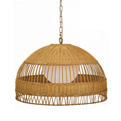 Fortaleza Rattan Pendant - Medium Natural - OUTLET NSW