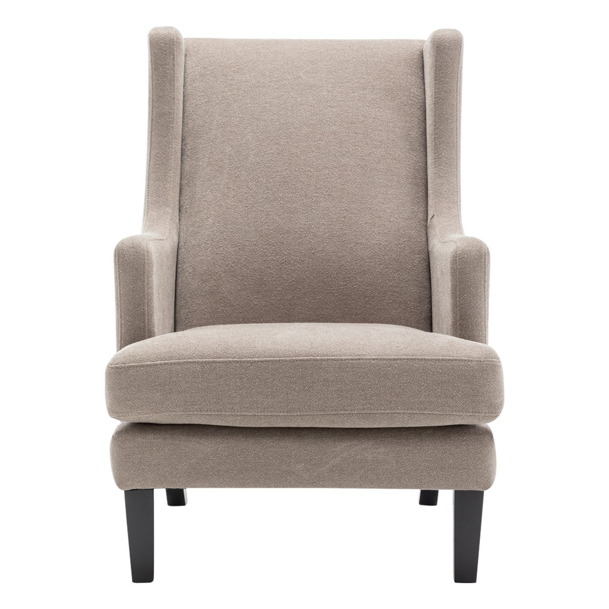 Gable Arm Chair Chair - Beige Chenille