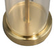 East Side Table Lamp - Brass w Black Shade