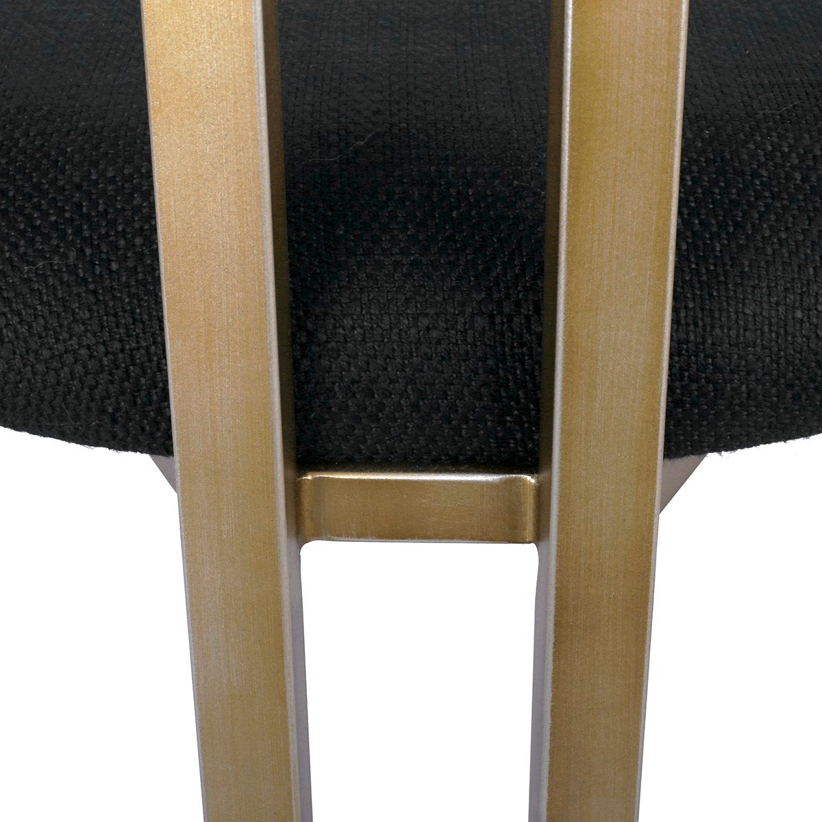Dino Dining Chair - Black Linen